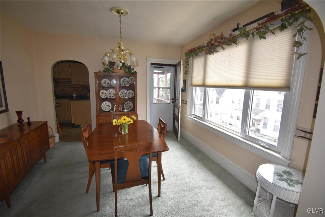 730 Bushkill Street Easton, PA 18042 - Photo 3 of 13 second floor dinning room with access to porch