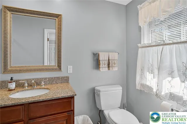 a workspace with furniture and rug