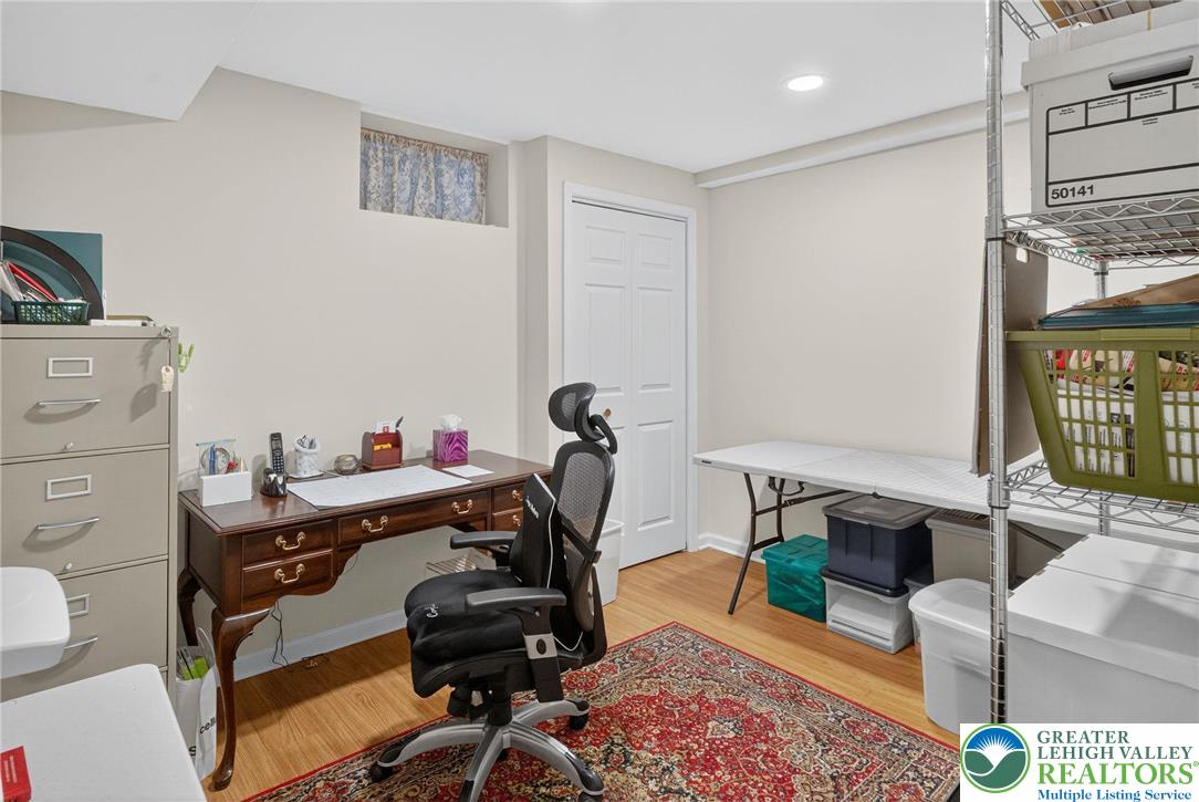 1830 Sherwood Road Allentown, PA 18103 - Photo 45 of 68 a view of a workspace with furniture and a window