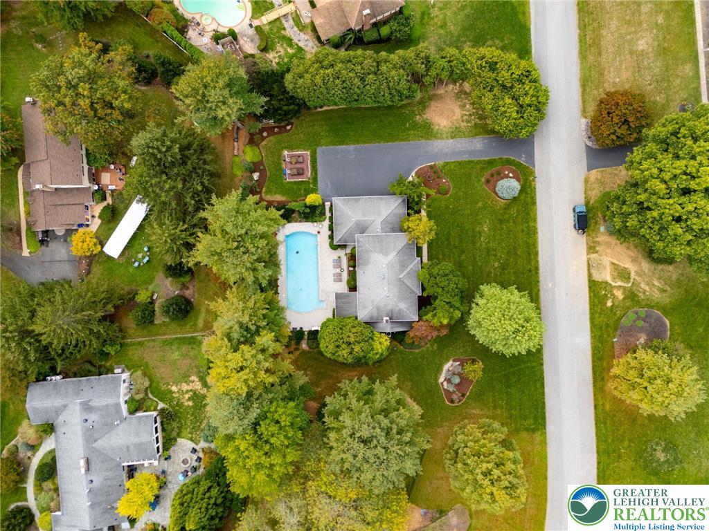 1830 Sherwood Road Allentown, PA 18103 - Photo 60 of 68 an aerial view of a residential houses with yard