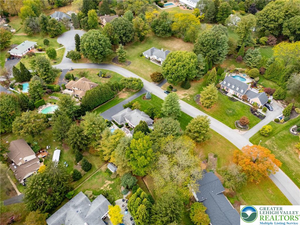 1830 Sherwood Road Allentown, PA 18103 - Photo 61 of 68 an aerial view of residential houses with outdoor space