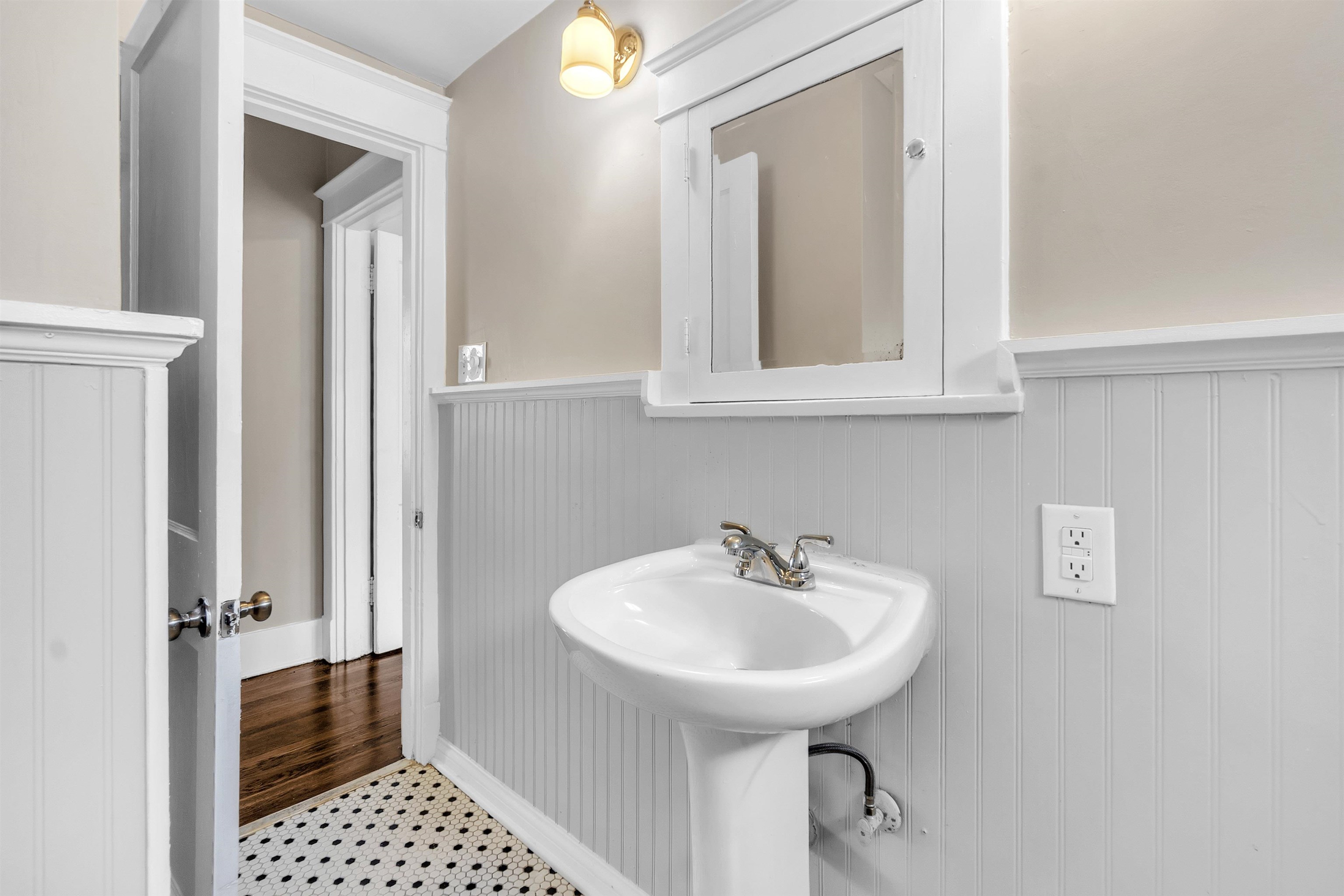 2579 Hale Avenue Memphis, TN 38112 - Photo 15 of 21 a bathroom with a sink and a mirror