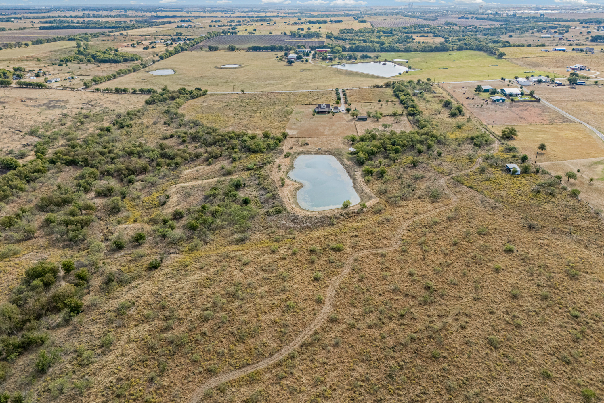 108710 Asa Road Temple, TX 76504 - Photo 16 of 18 a view of a lake in middle of the town