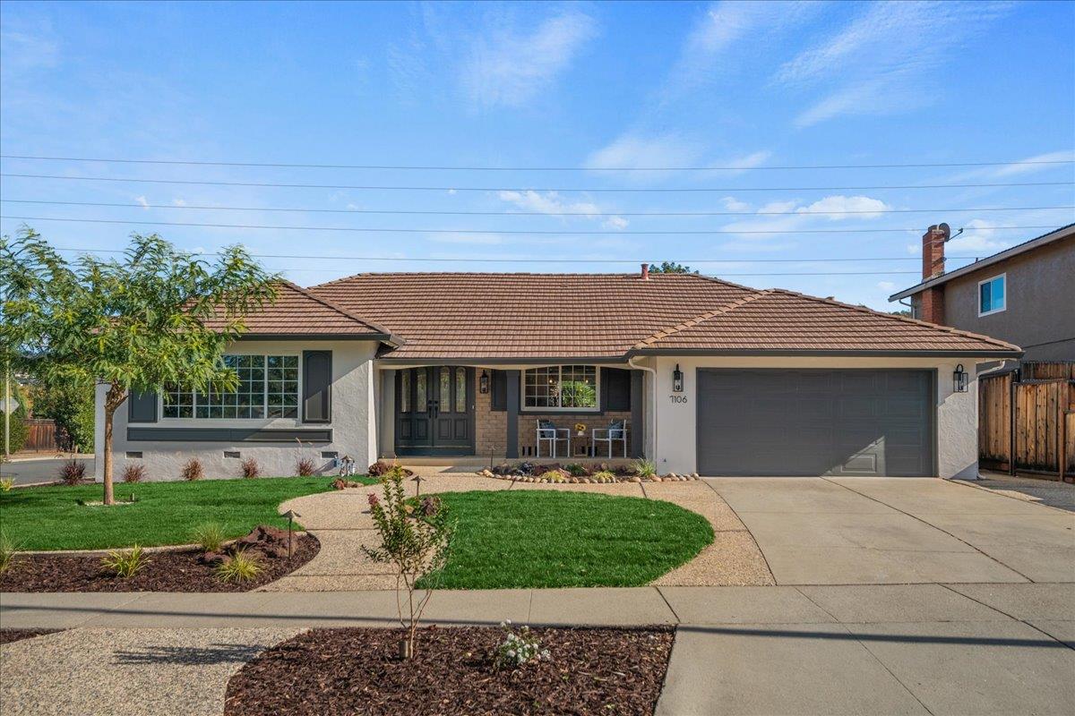 7106 Brooktree Way San Jose, CA 95120 - Photo 1 of 31 front view of a house with a yard