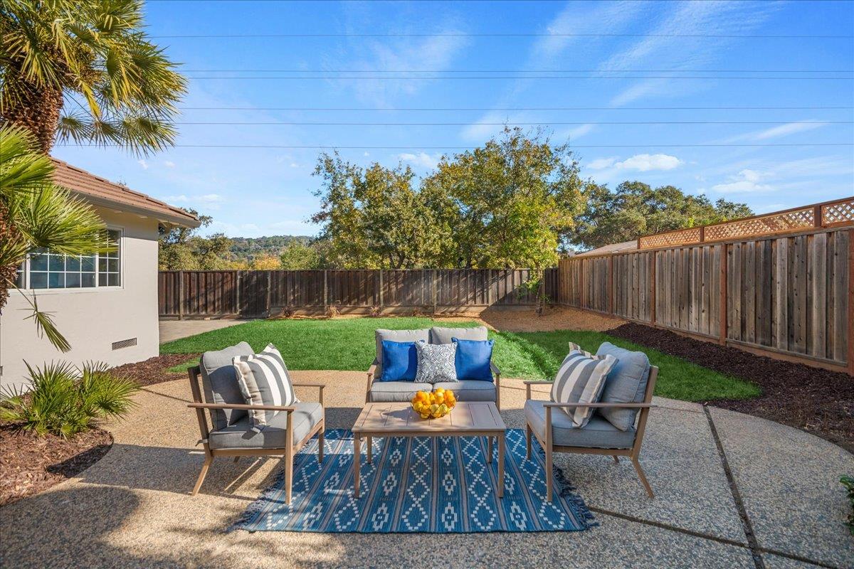 7106 Brooktree Way San Jose, CA 95120 - Photo 27 of 31 a view of outdoor sitting area with furniture