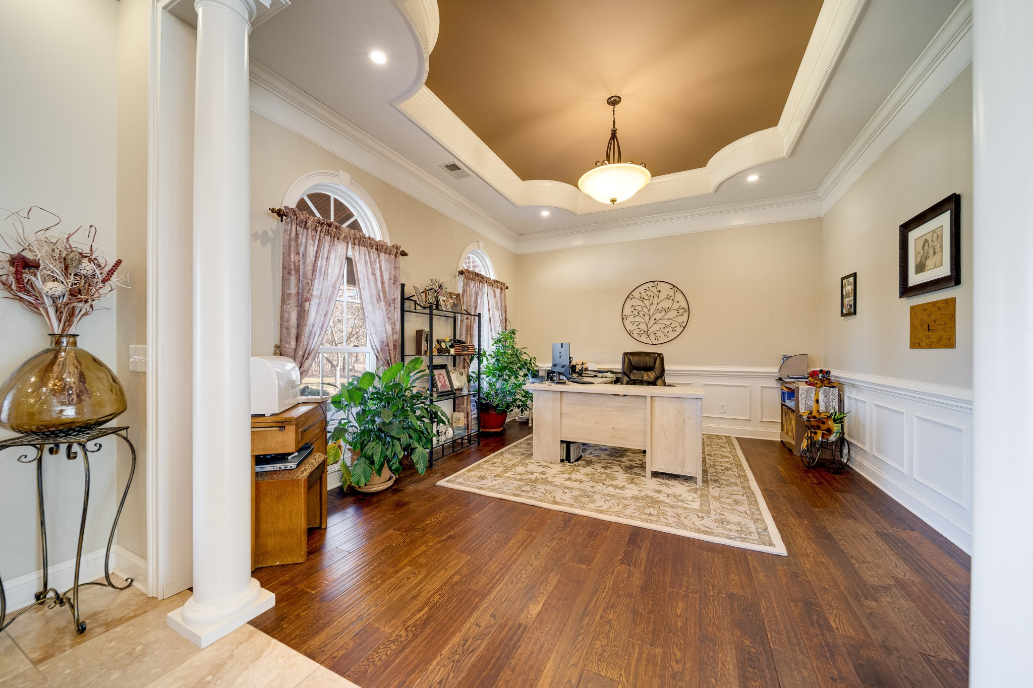 236 Raymond Hodges Road Cottontown, TN 37048 - Photo 13 of 37 a living room with furniture and a chandelier