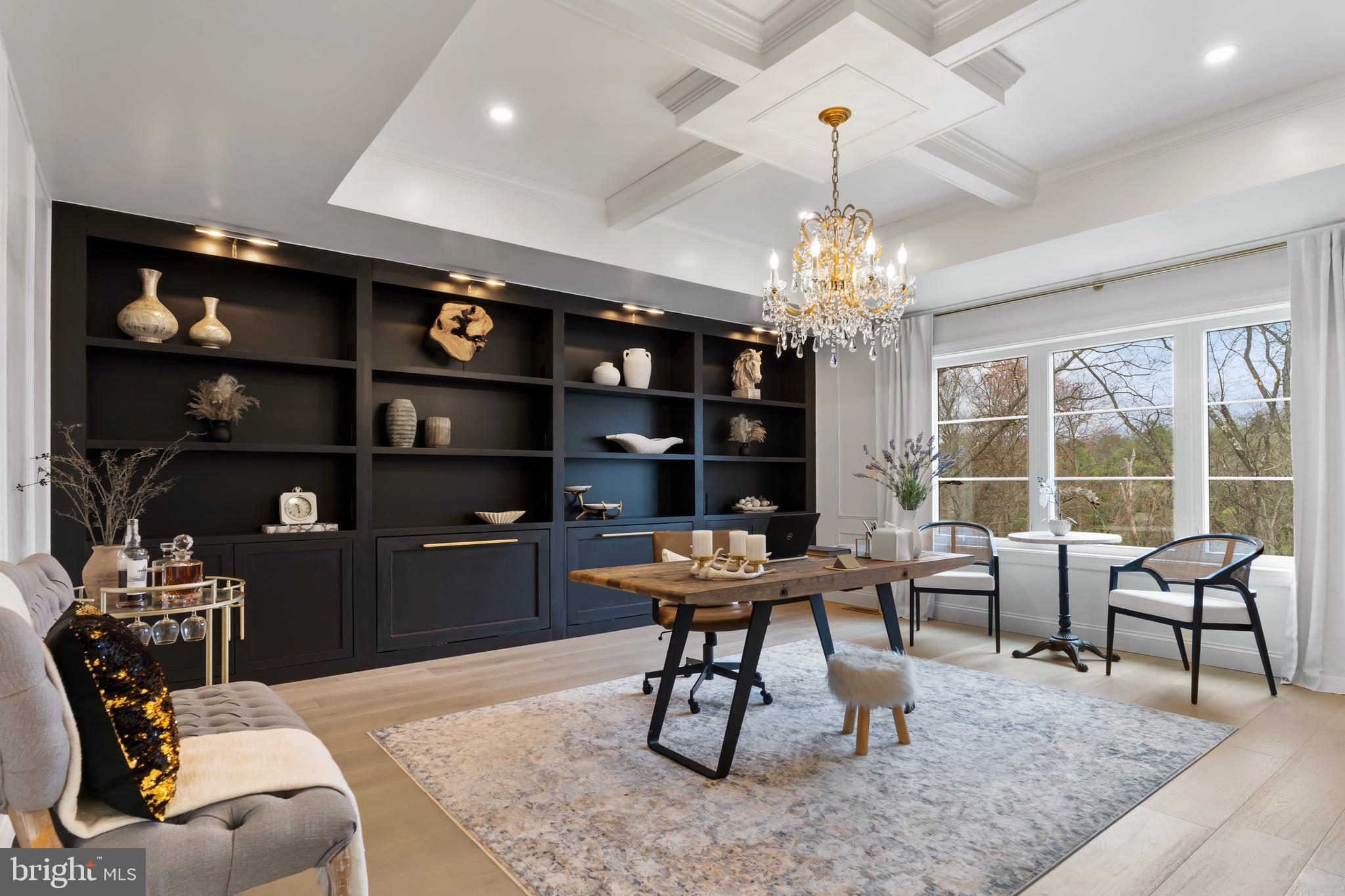6522 Plowman Ridge Harrisburg, PA 17112 - Photo 68 of 117 a work room with furniture and a chandelier