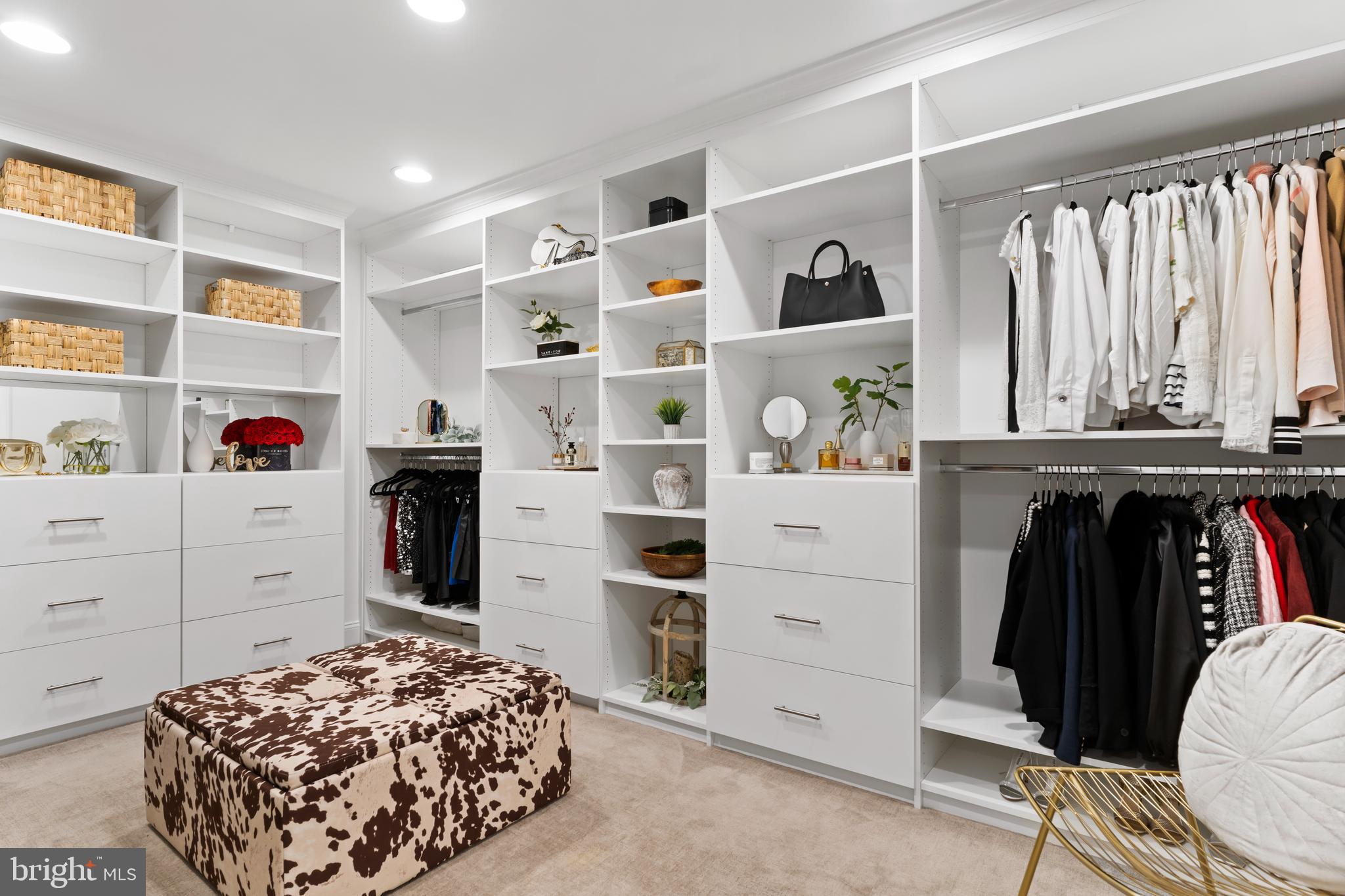 6522 Plowman Ridge Harrisburg, PA 17112 - Photo 72 of 117 a bedroom with a bed and closet with wooden floor