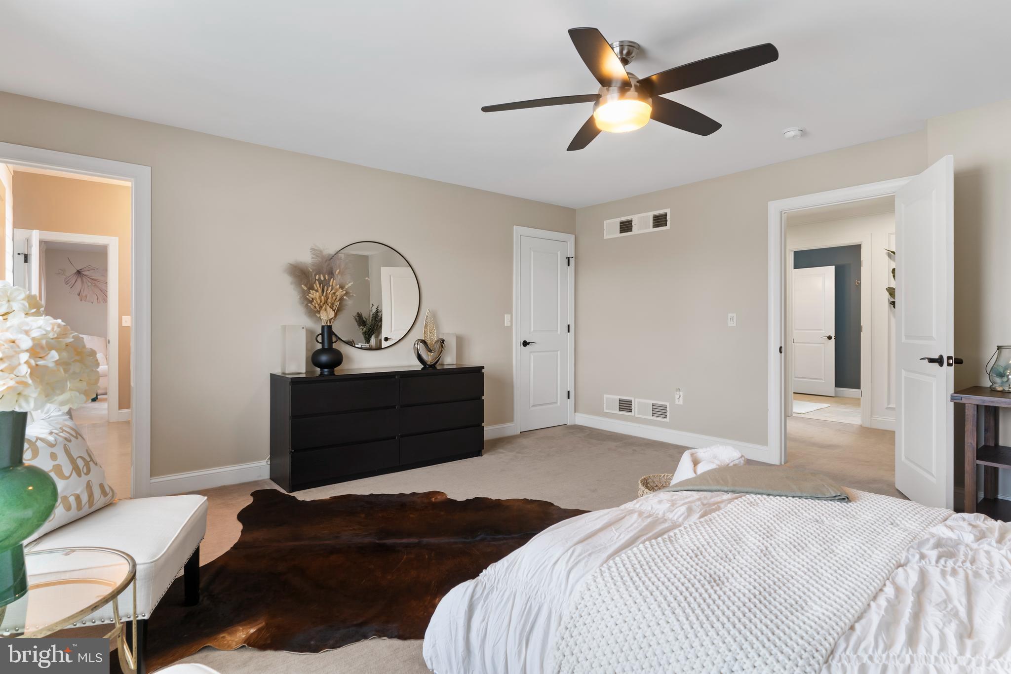 6522 Plowman Ridge Harrisburg, PA 17112 - Photo 79 of 117 a bedroom with a bed and a dresser