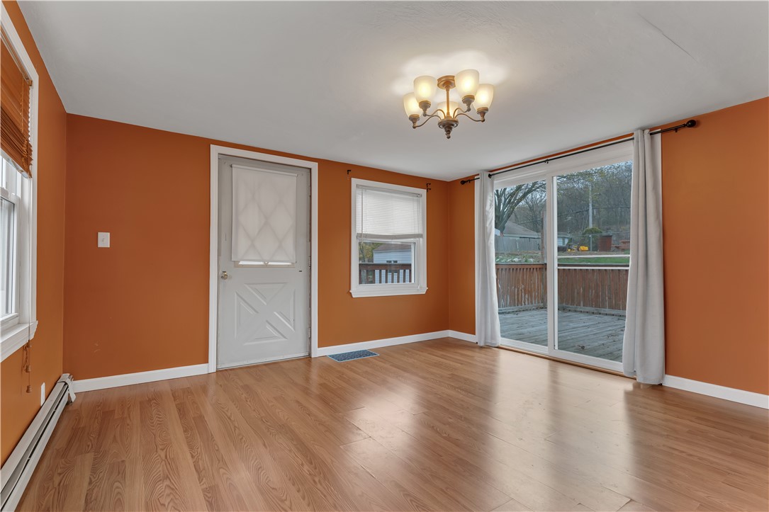 204 Talcott Street Woonsocket, RI 02895 - Photo 5 of 43 Den with Slider to Porch Upstairs