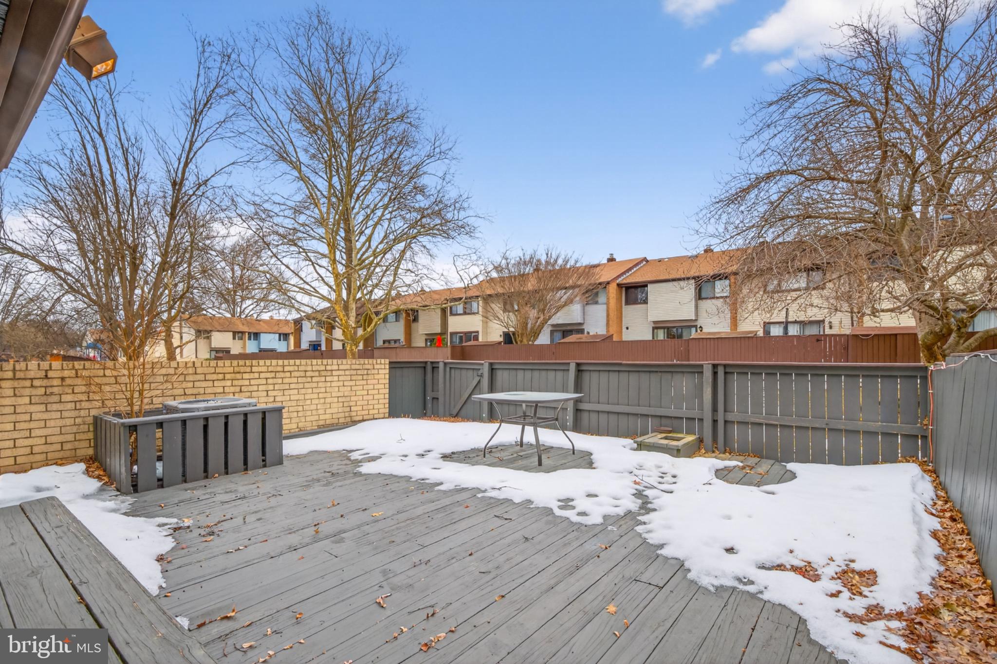 525 Fairfield Road Hightstown, NJ 08520 - Photo 29 of 31 Spacious outdoor retreat with winter charm.