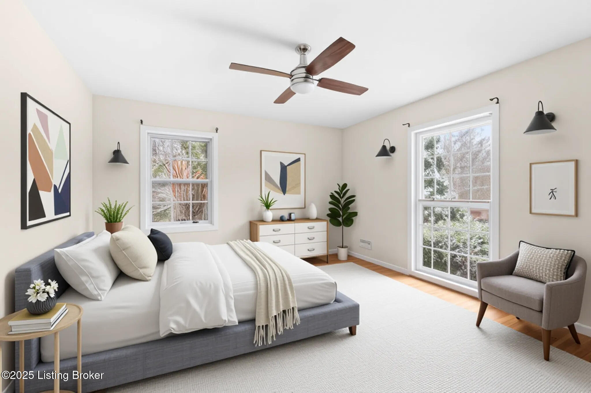 2407 Branning Road Thornhill, KY 40222 - Photo 15 of 29 VIRTUAL STAGED - PRIMARY Bedroom
