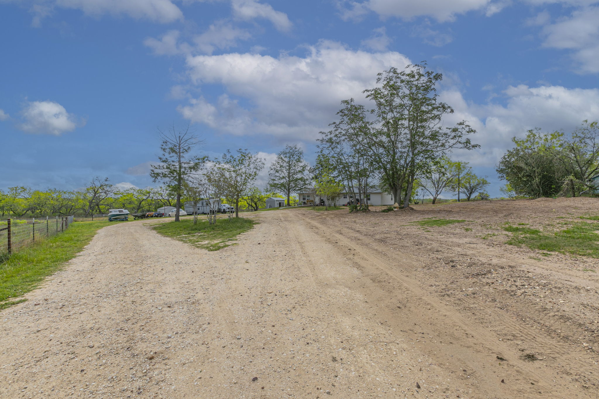 1767 Dowdy Road Seguin, TX 78155 - Photo 23 of 25 a view of a road with a yard