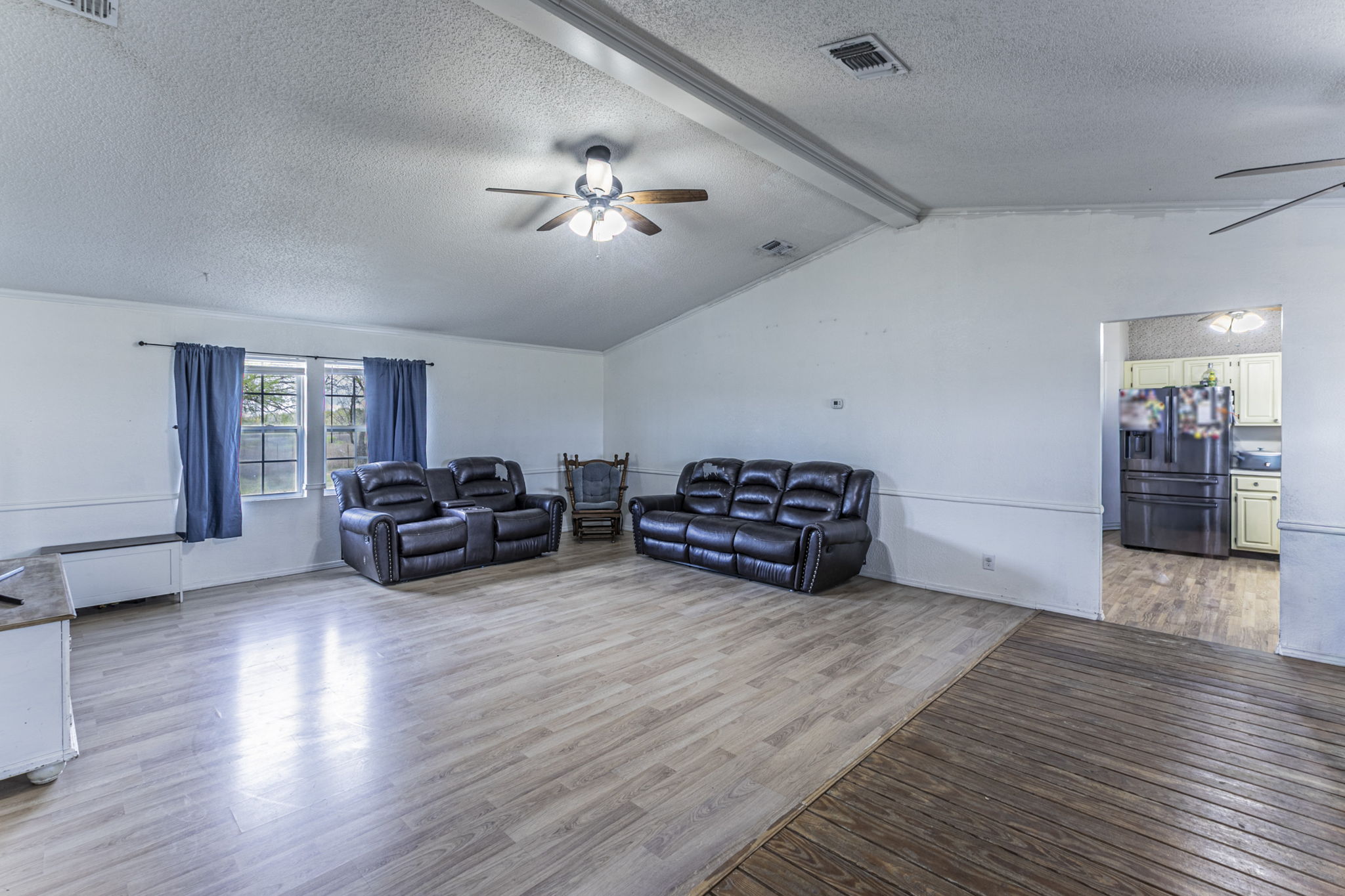1767 Dowdy Road Seguin, TX 78155 - Photo 3 of 25 a living room with furniture and wooden floor