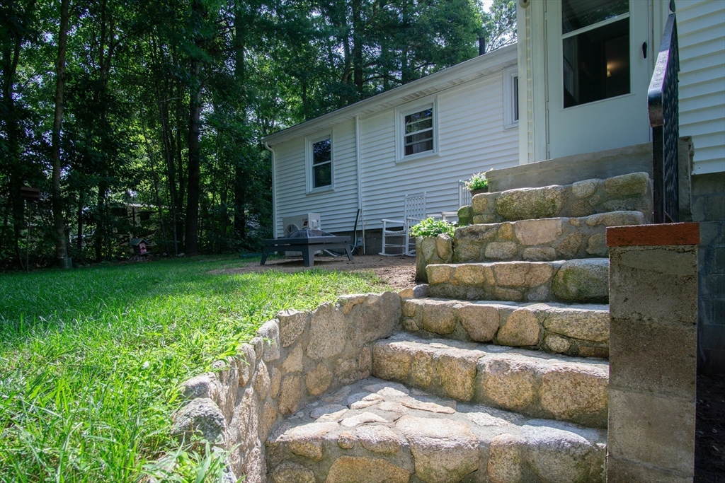 56 Chace Road East Freetown, MA 02717 - Photo 31 of 39 a view of backyard with green space
