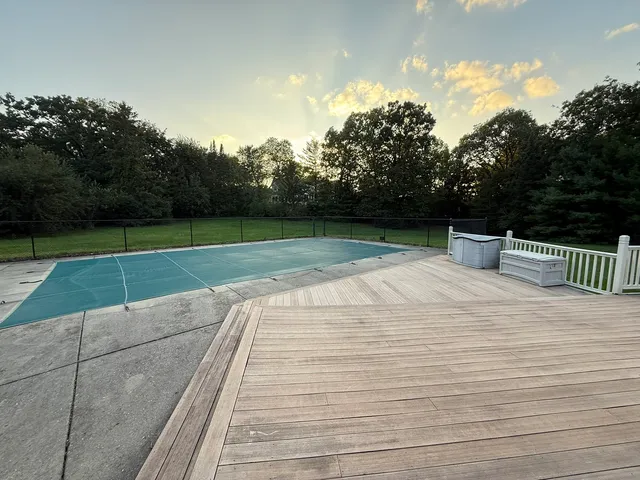 a view of outdoor space deck and entertaining space