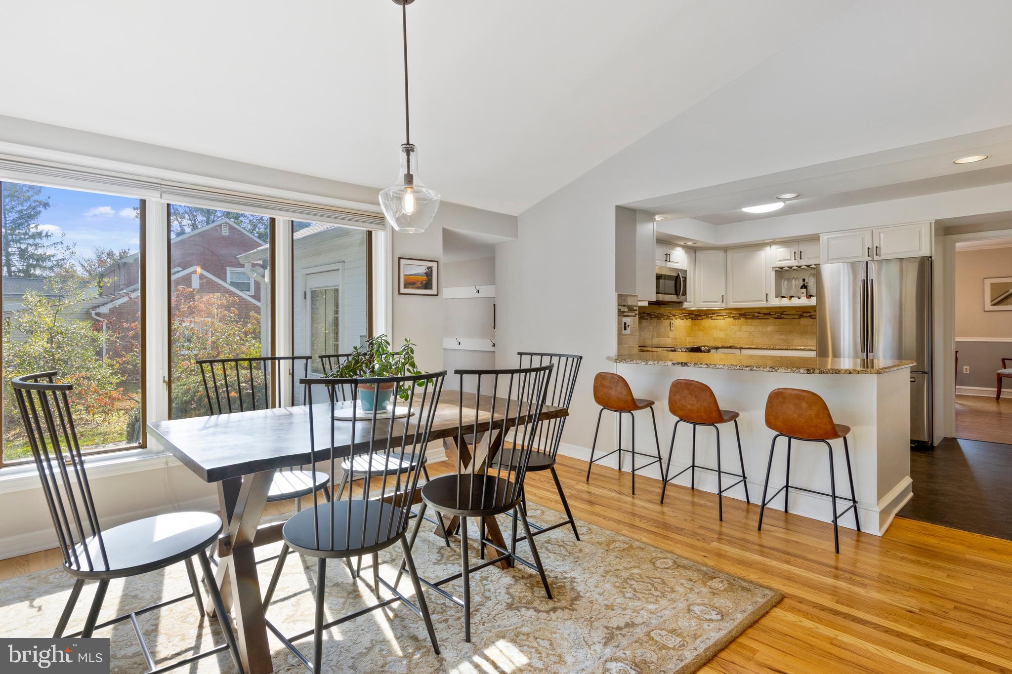 402 Briarwood Road Wallingford, PA 19086 - Photo 13 of 25 Open Kitchen with breakfast bar