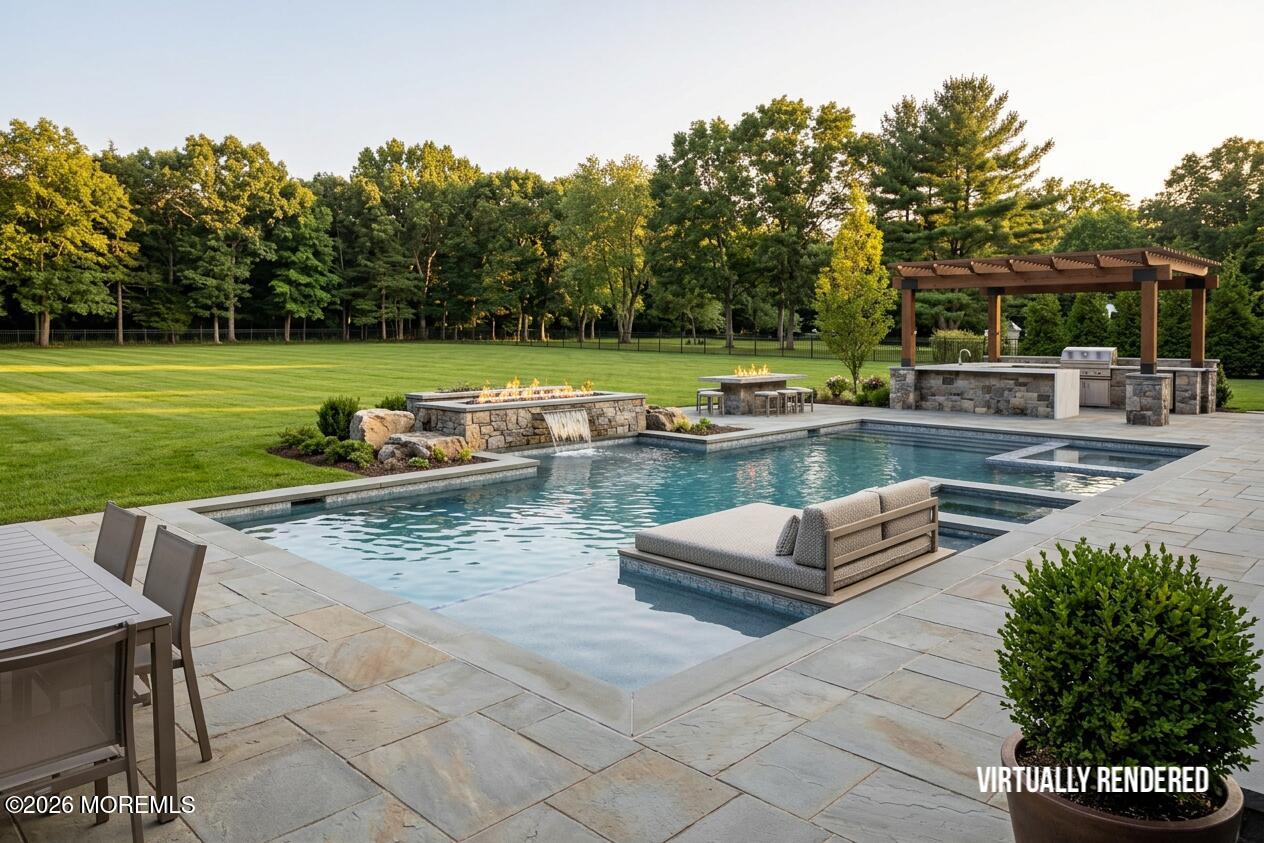 88 Montrose Road Colts Neck, NJ 07722 - Photo 55 of 73 Patio Render