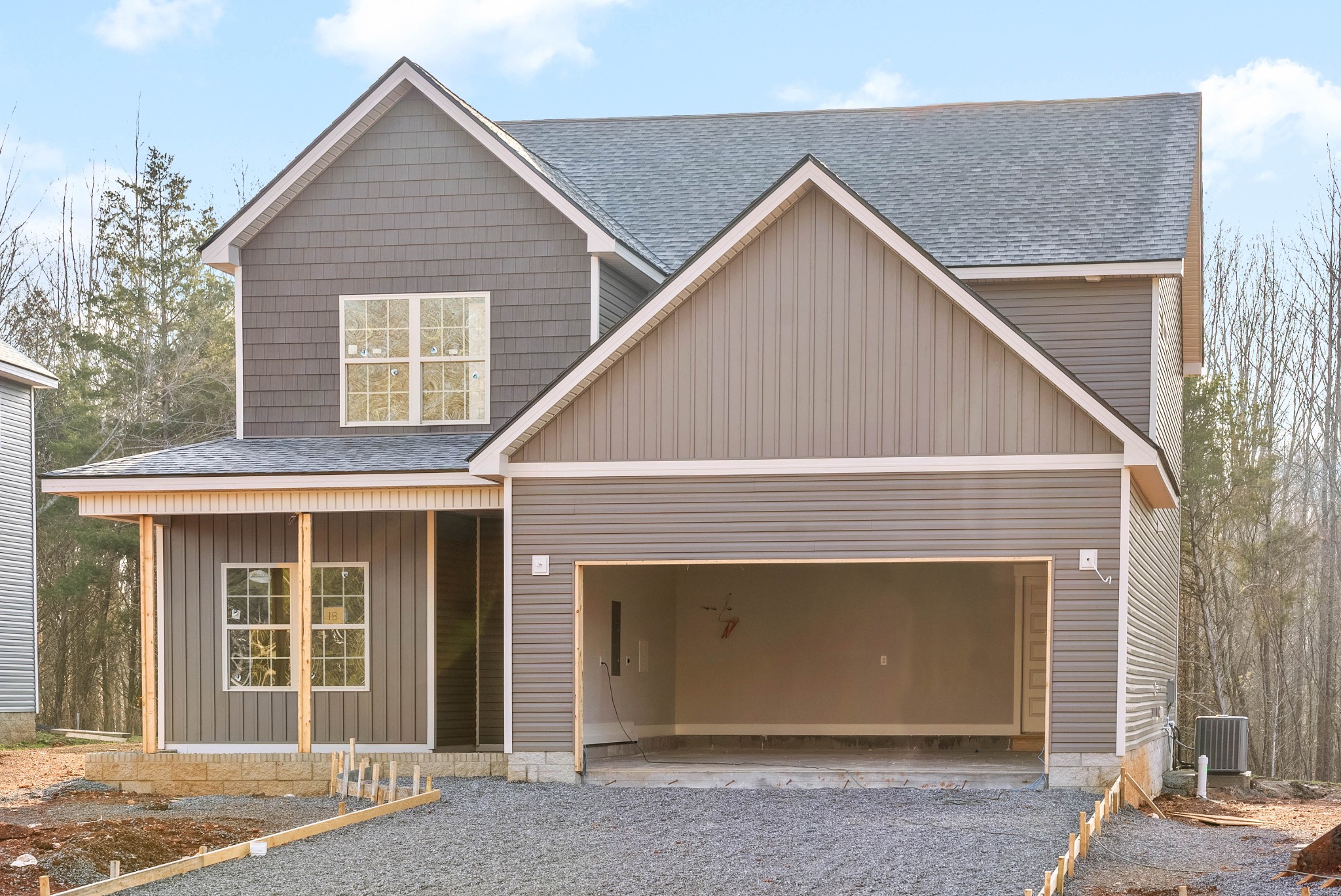 18 Black Rock Road Clarksville, TN 37040 - Photo 2 of 29 a view of a house with a yard and garage