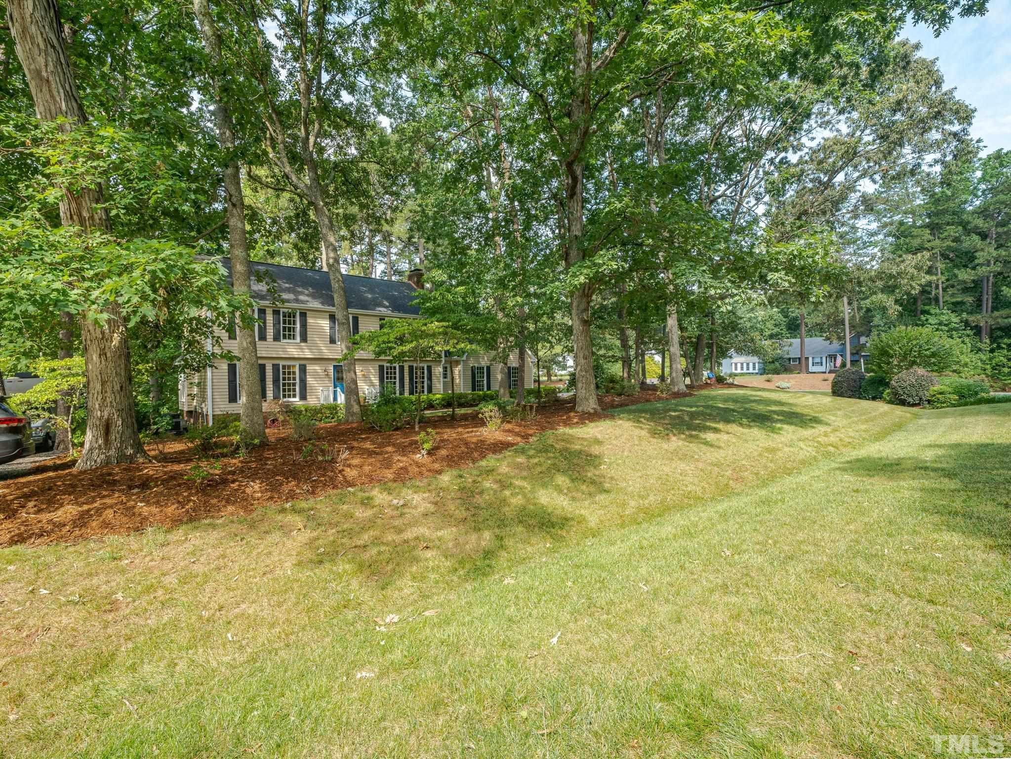 5029 Trail Ridge Drive Raleigh, NC 27613 - Photo 33 of 37 a view of a yard in front of house
