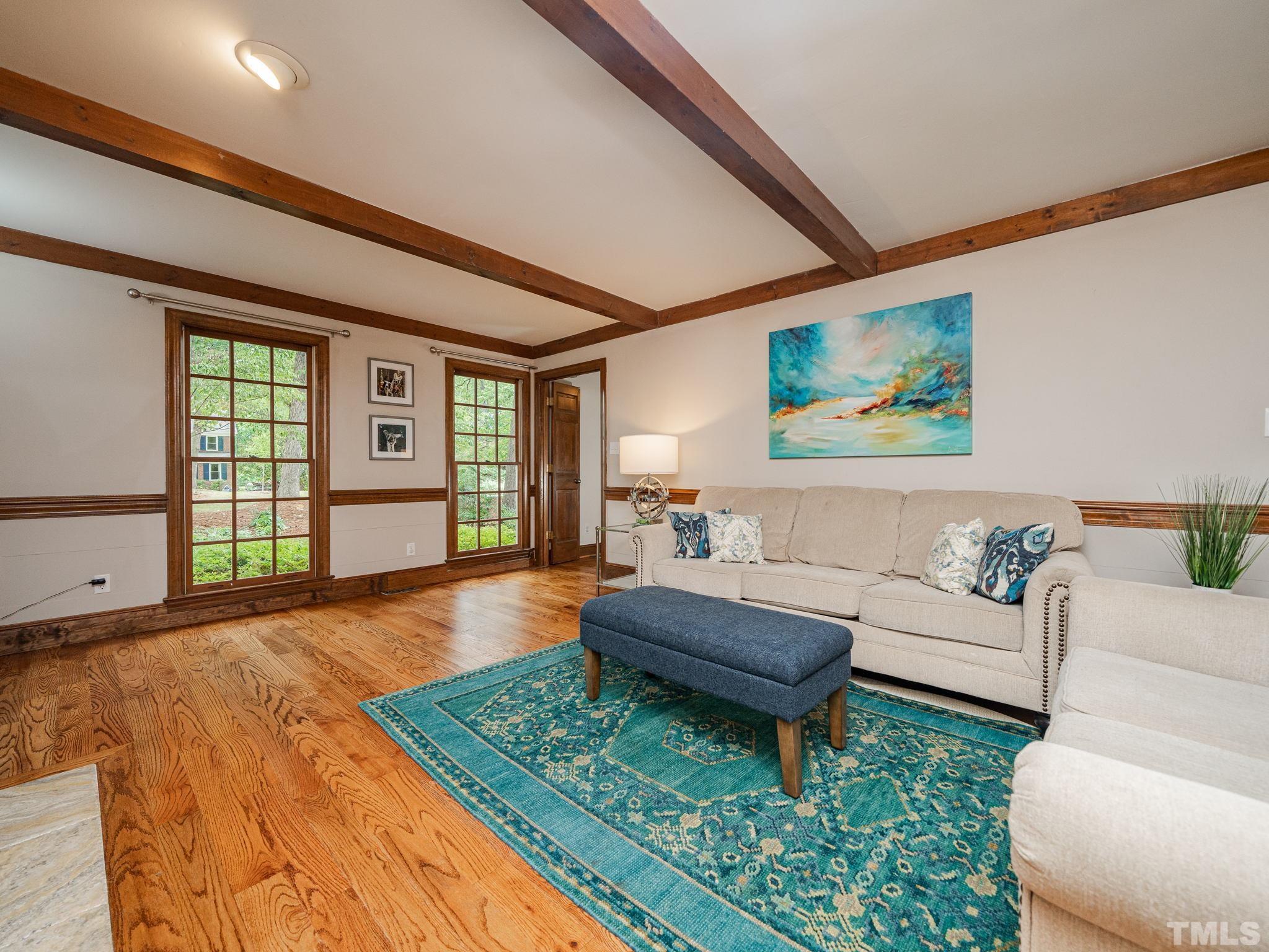 5029 Trail Ridge Drive Raleigh, NC 27613 - Photo 10 of 37 a living room with furniture and a window