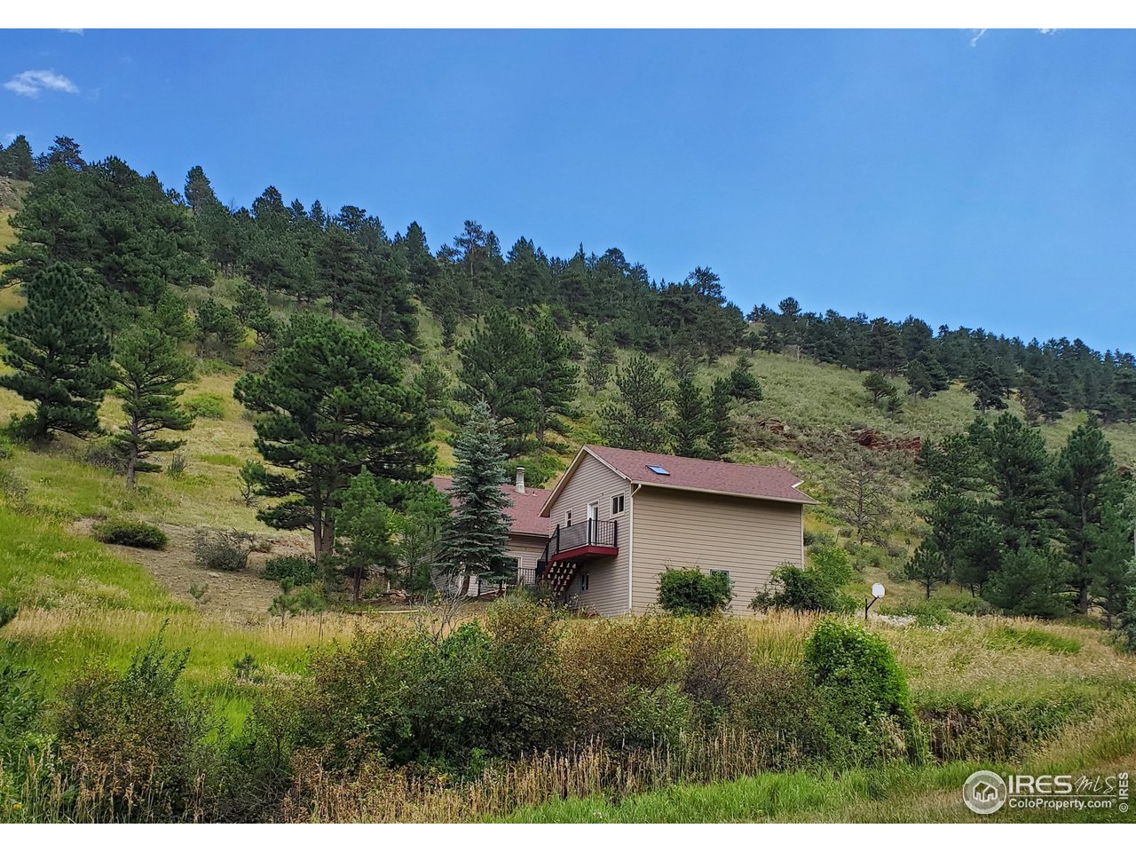 6778 Olde Stage Road Boulder, CO 80302 - Photo 3 of 40 Back of home from NW
