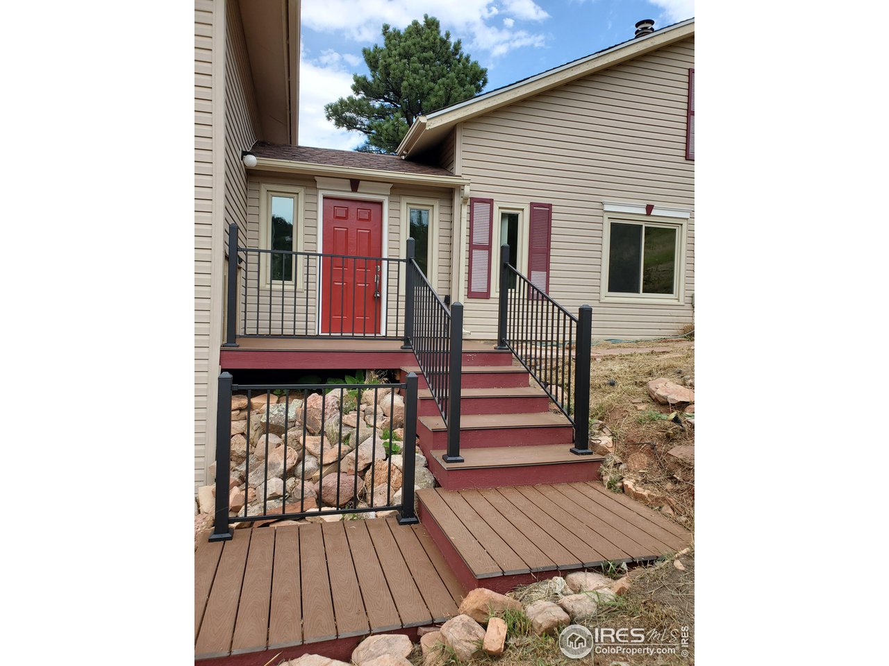 6778 Olde Stage Road Boulder, CO 80302 - Photo 38 of 40 New front deck and walk way