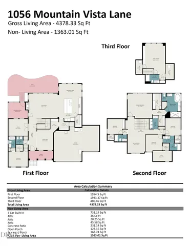 $1,349,000 | 1056 Mountain Vista Lane, Cary, NC 27519