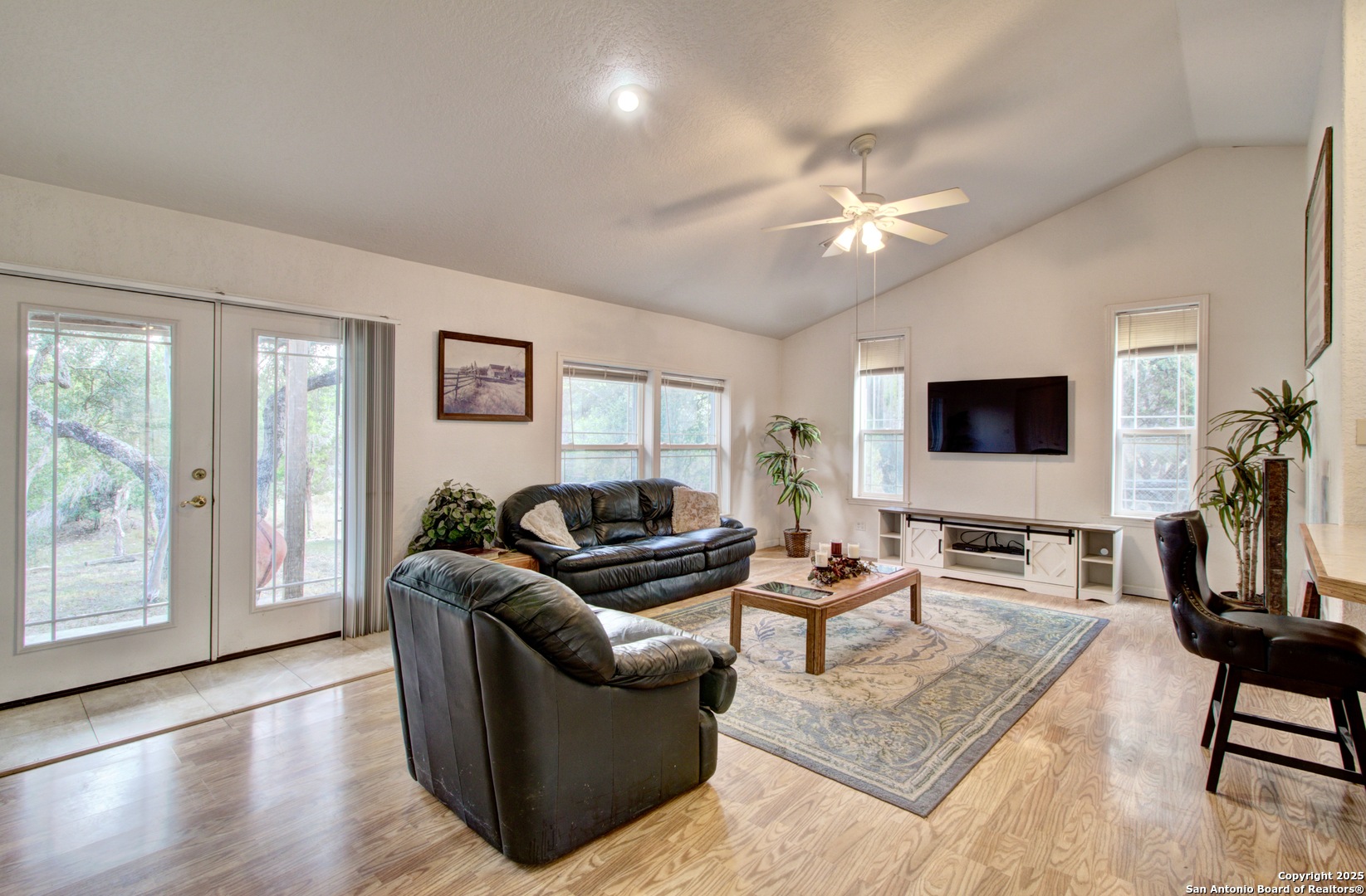 6248 Yorkshire Drive Spring Branch, TX 78070 - Photo 7 of 28 a living room with furniture and a flat screen tv