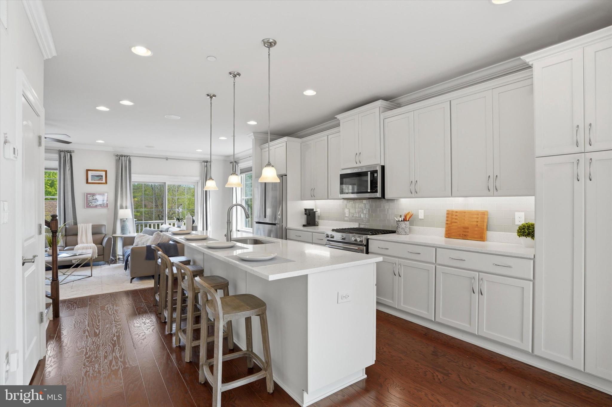 101 Agnes Grace Lane Wayne, PA 19087 - Photo 2 of 51 Gourmet kitchen with large center island