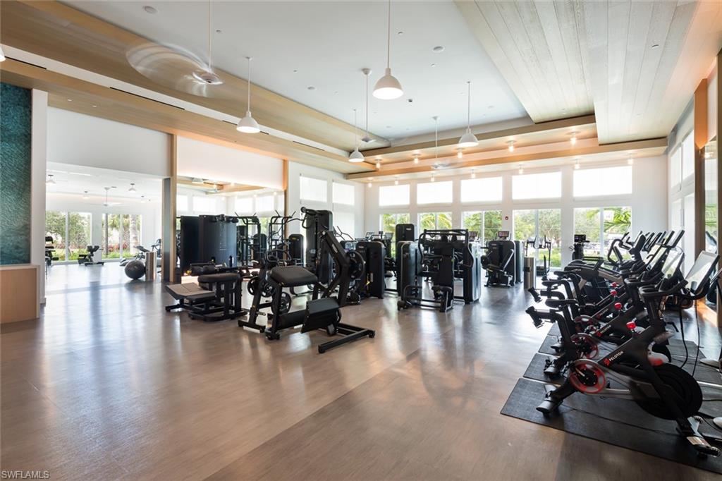13915 Old Coast Road, Unit 502 Naples, FL 34110 - Photo 38 of 42 a view of a room with gym equipment