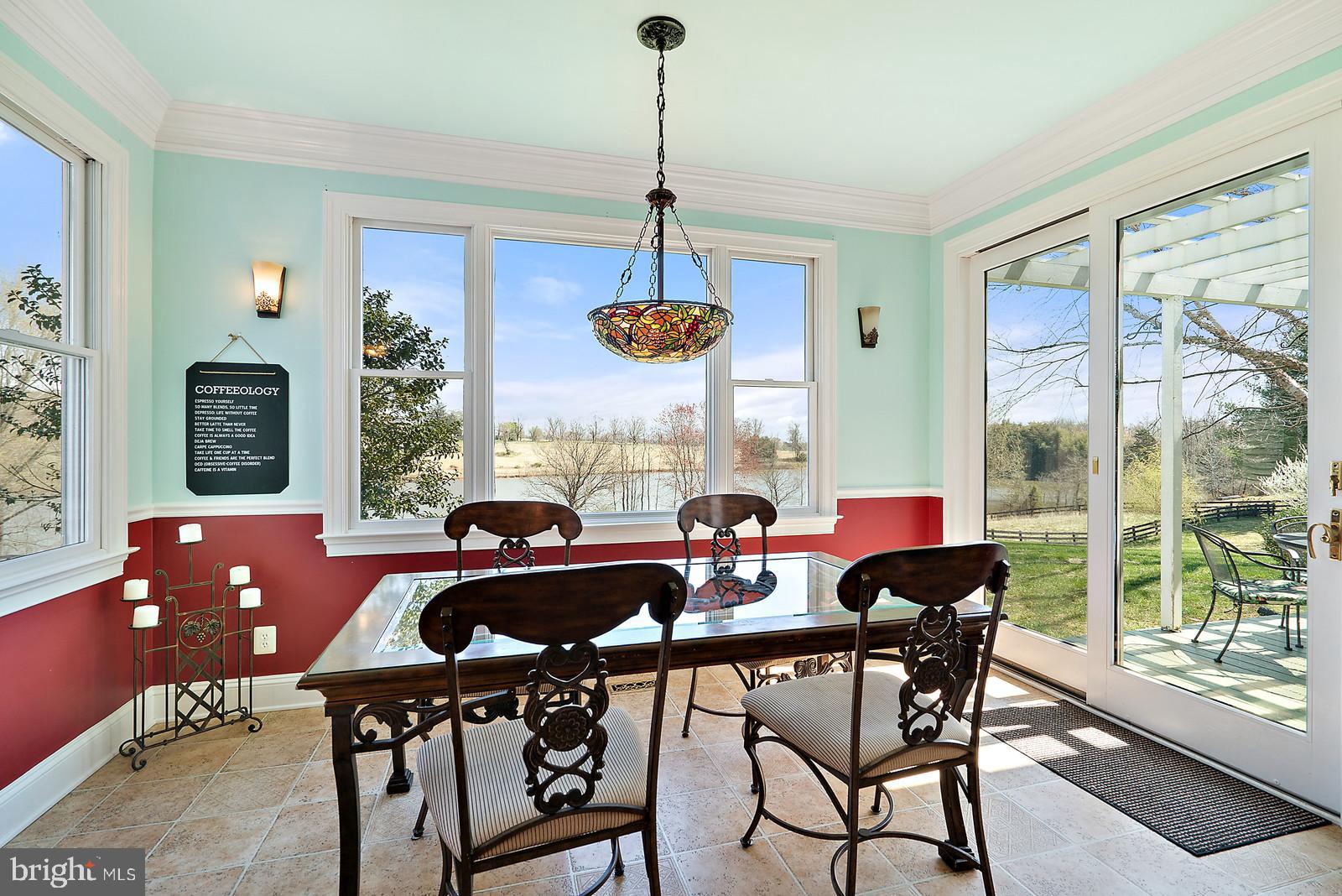 15763 Auburn Road Culpeper, VA 22701 - Photo 12 of 34 Kitchen dining area overlooking the pond