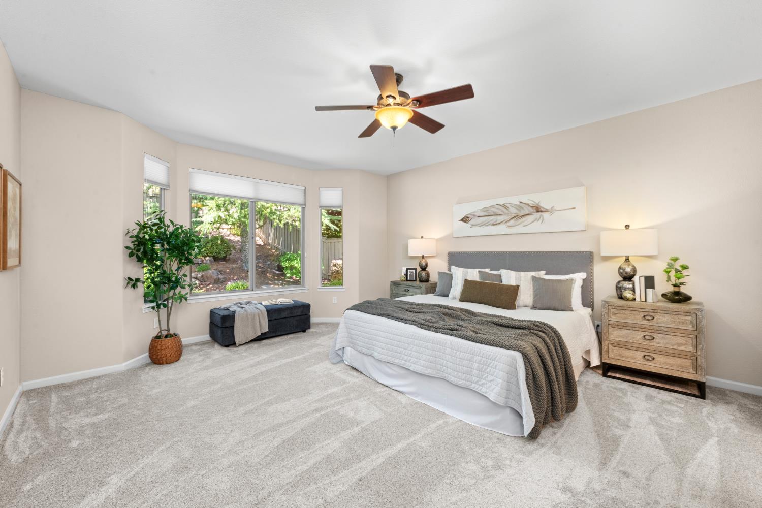 2306 Longspur Loop Lincoln, CA 95648 - Photo 37 of 59 Spacious Primary Bedroom with Bay Window