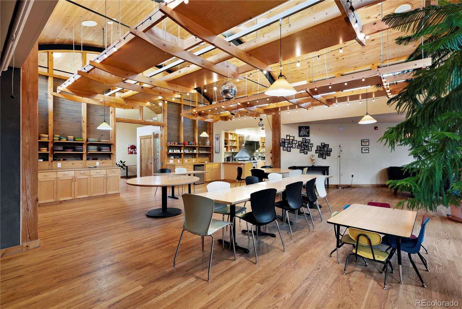 4742 16th Street Boulder, CO 80304 - Photo 45 of 48 a view of a dining room with furniture and wooden floor