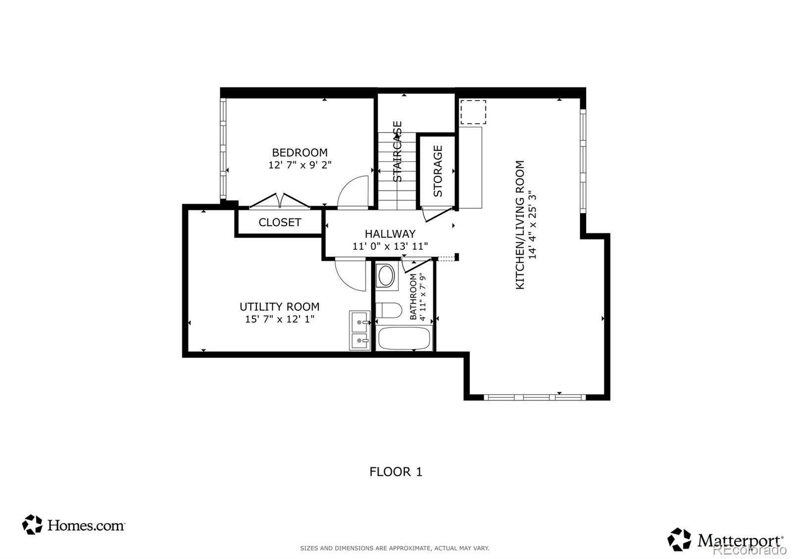 4742 16th Street Boulder, CO 80304 - Photo 48 of 48 a picture of a wall with a bench in a white building