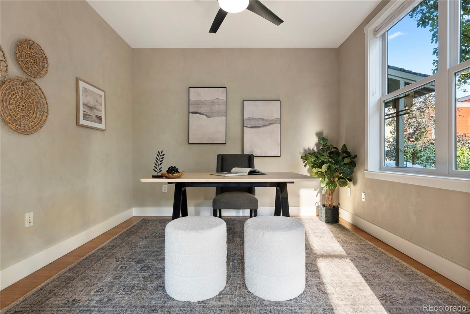 4742 16th Street Boulder, CO 80304 - Photo 7 of 48 a living room with furniture and a potted plant