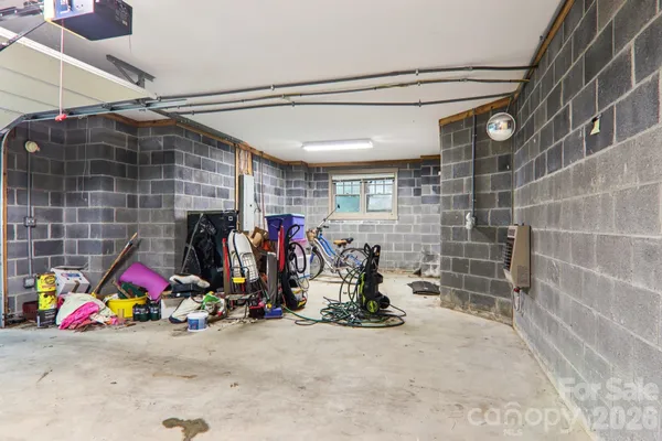 a view of storage and utility room