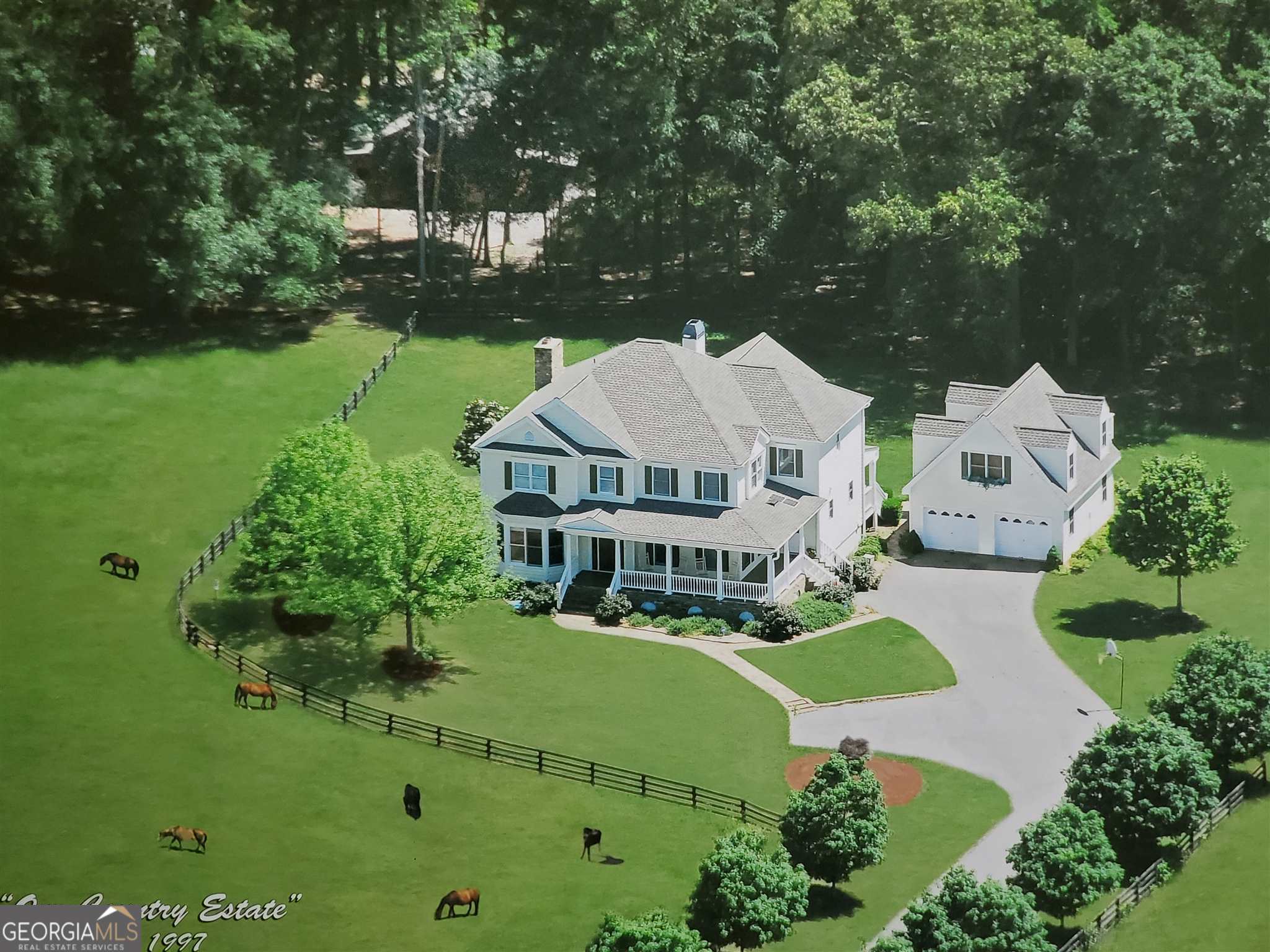 449-p J P J Roberts Road Jefferson, GA 30549 - Photo 1 of 1 an aerial view of a house