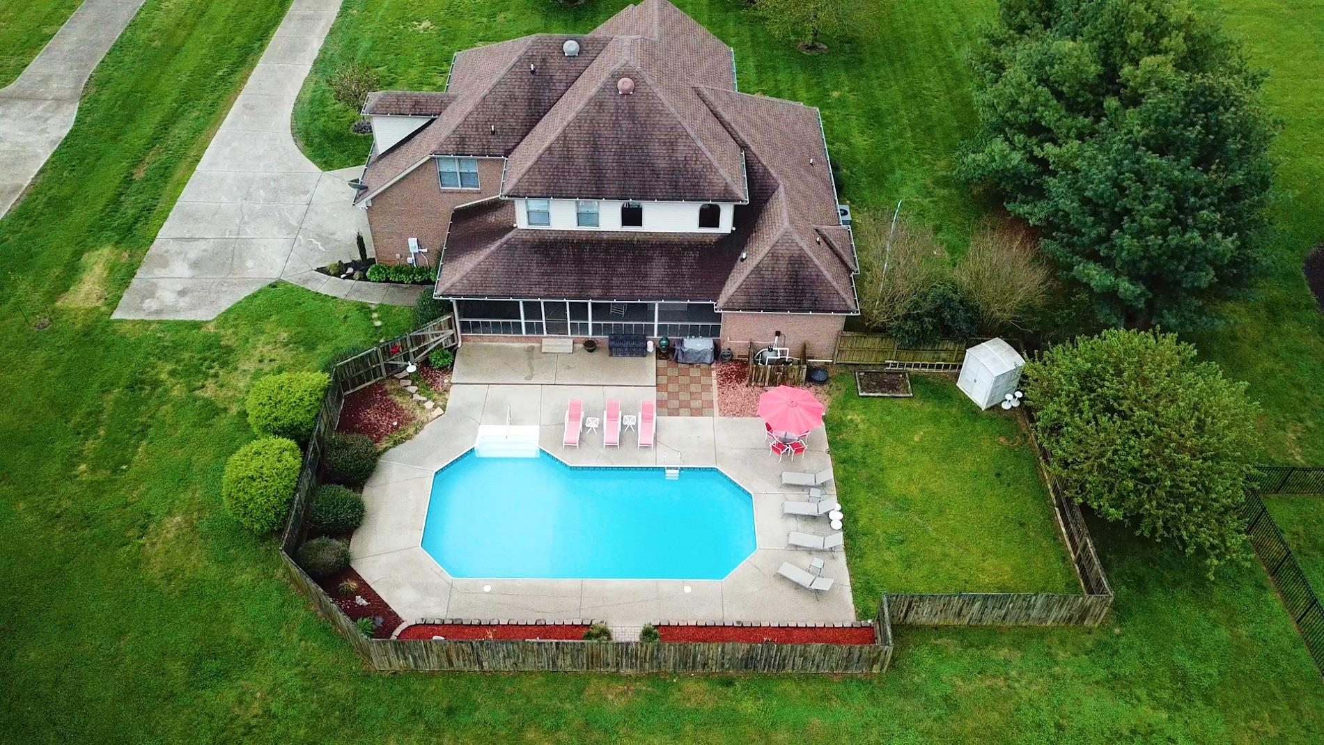 4871 Sango Road Clarksville, TN 37043 - Photo 3 of 30 an aerial view of a house