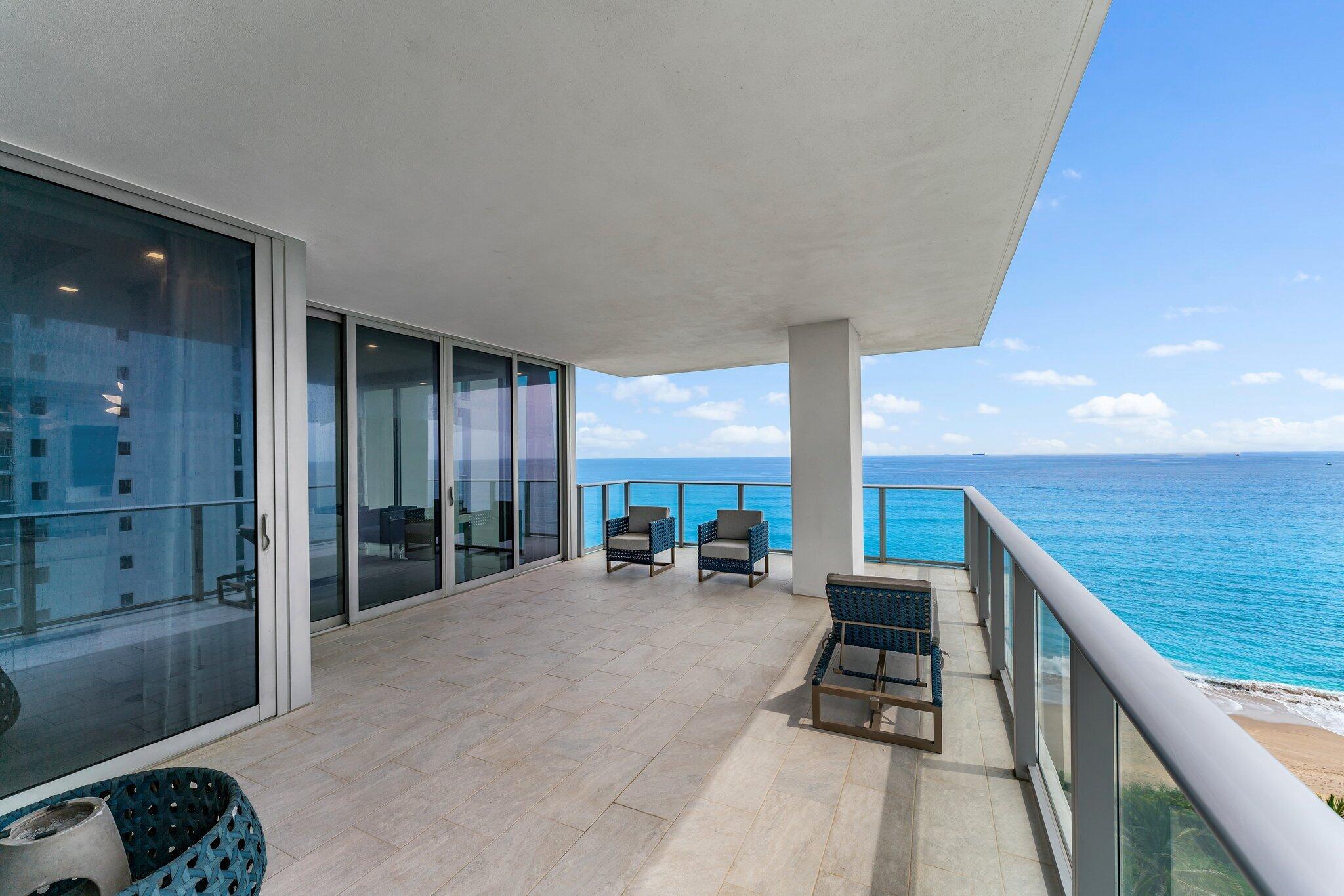 5000 North Ocean Drive, Unit 1003 Singer Island, FL 33404 - Photo 14 of 134 Balcony Off of Great Room