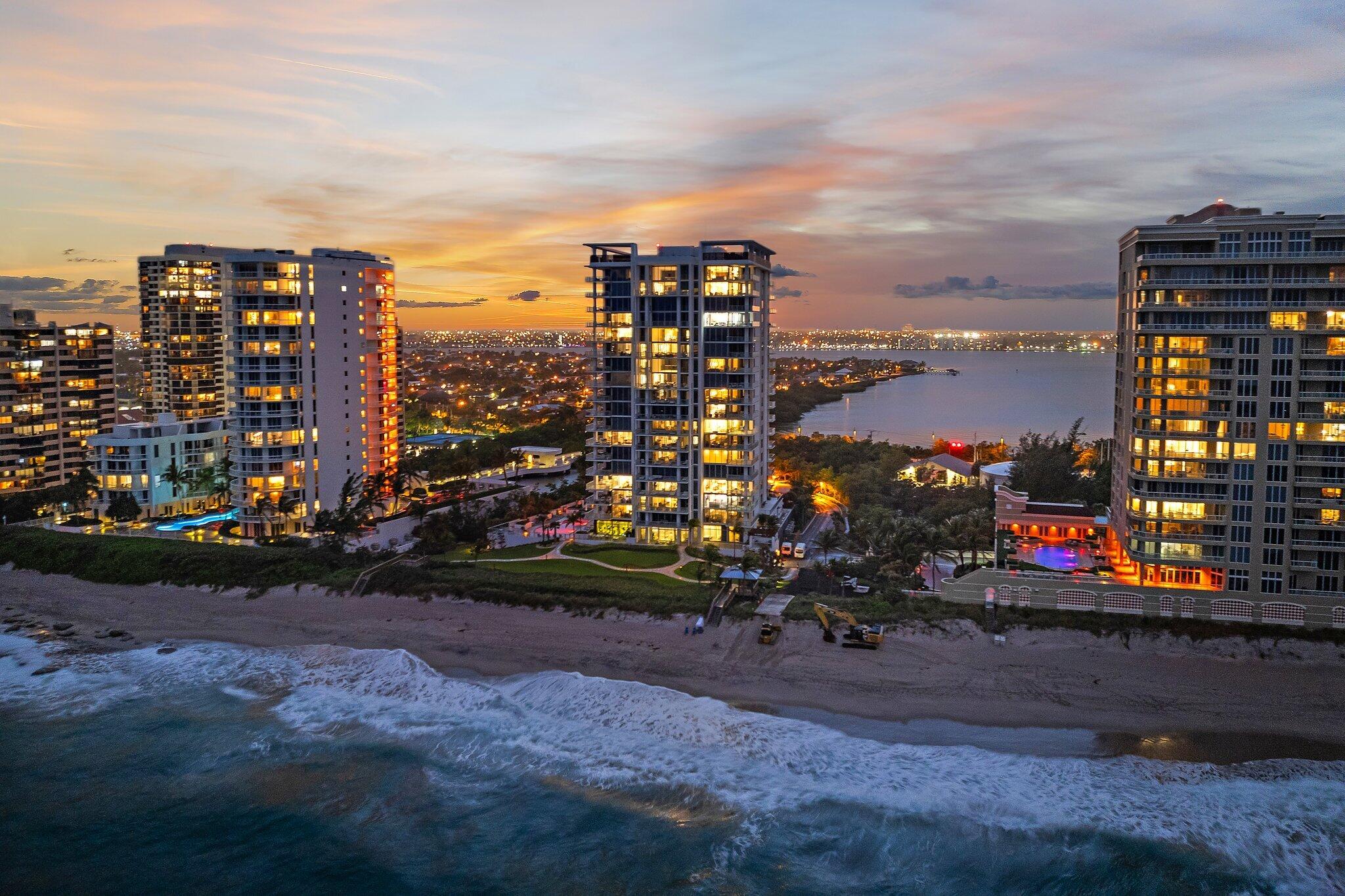 5000 North Ocean Drive, Unit 1003 Singer Island, FL 33404 - Photo 2 of 134 Aerial Facing West