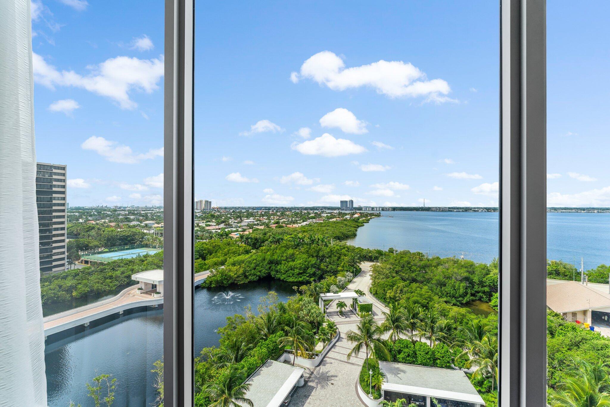 5000 North Ocean Drive, Unit 1003 Singer Island, FL 33404 - Photo 33 of 134 View from Guest Bedroom # 2