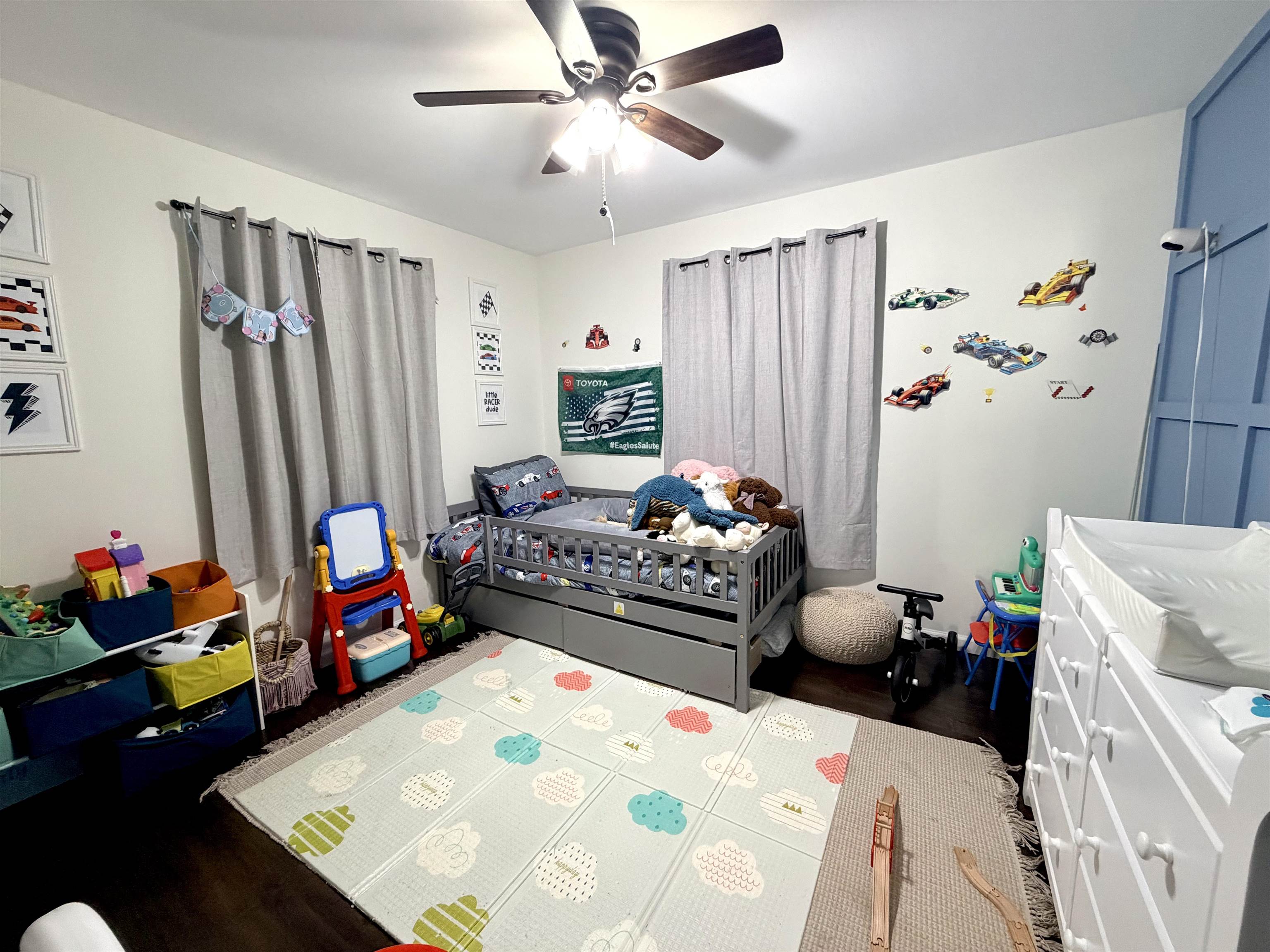 48 Siegtown Road Cape May Court House, NJ 08210 - Photo 12 of 21 a bed room with furniture and a baby crib