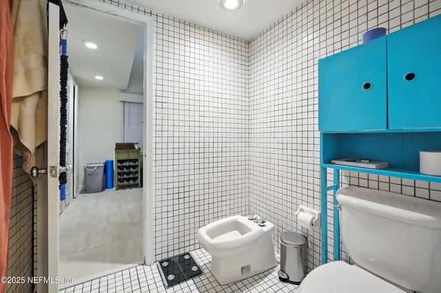 a view of a bathroom