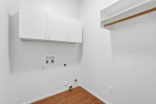 a view of small space with wooden floor