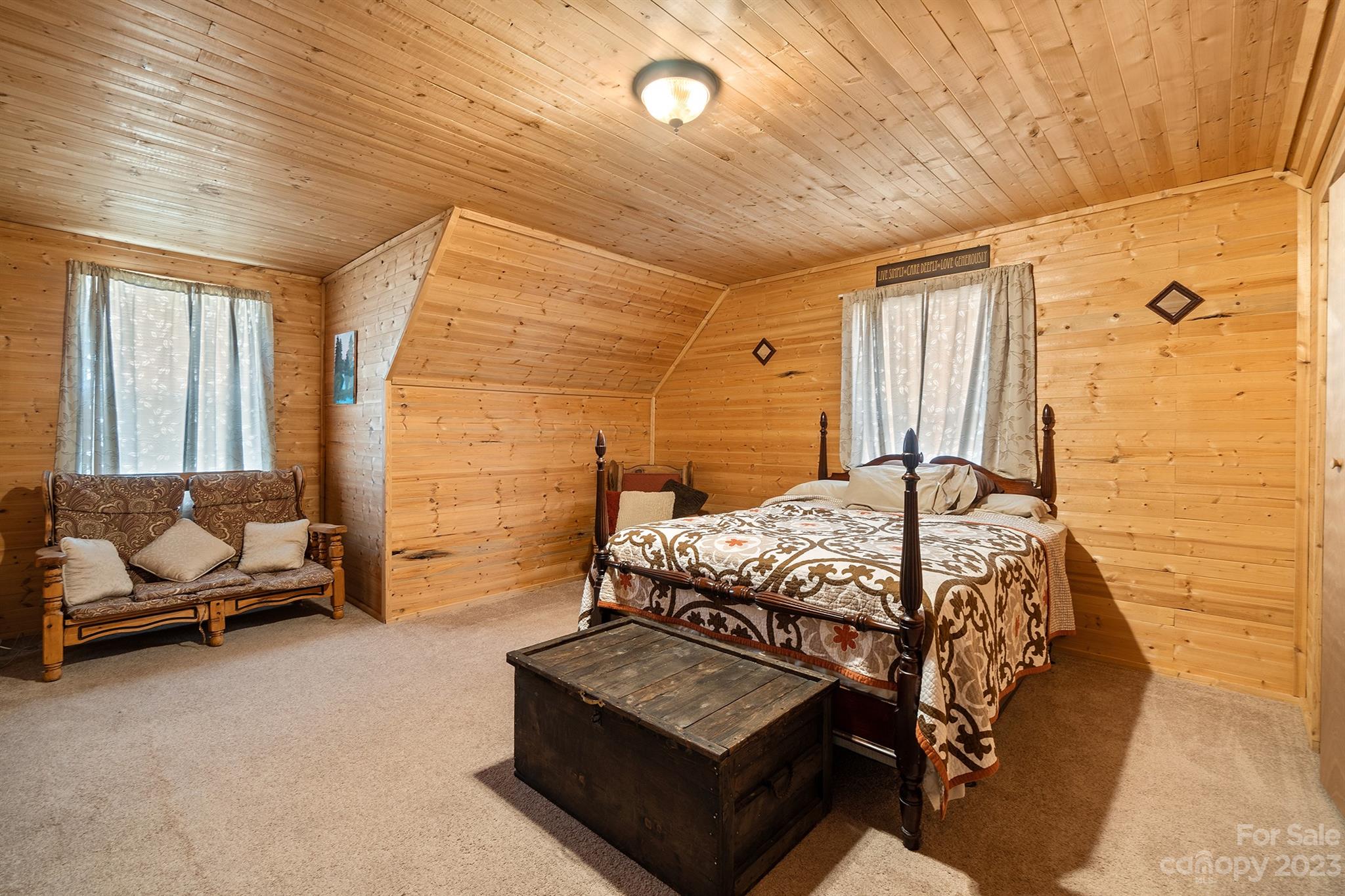 515 Brawley Road Cleveland, NC 27013 - Photo 38 of 39 a bedroom with a bed and a window