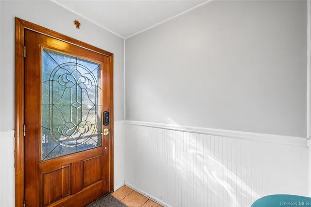 a view of front door