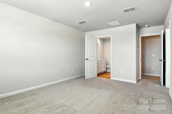 a view of empty room