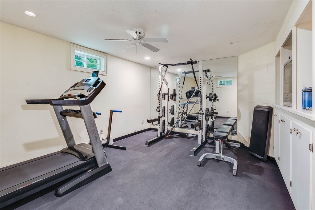 3 W Hollow Andover, MA 01810 - Photo 36 of 37 a view of a room with gym equipment