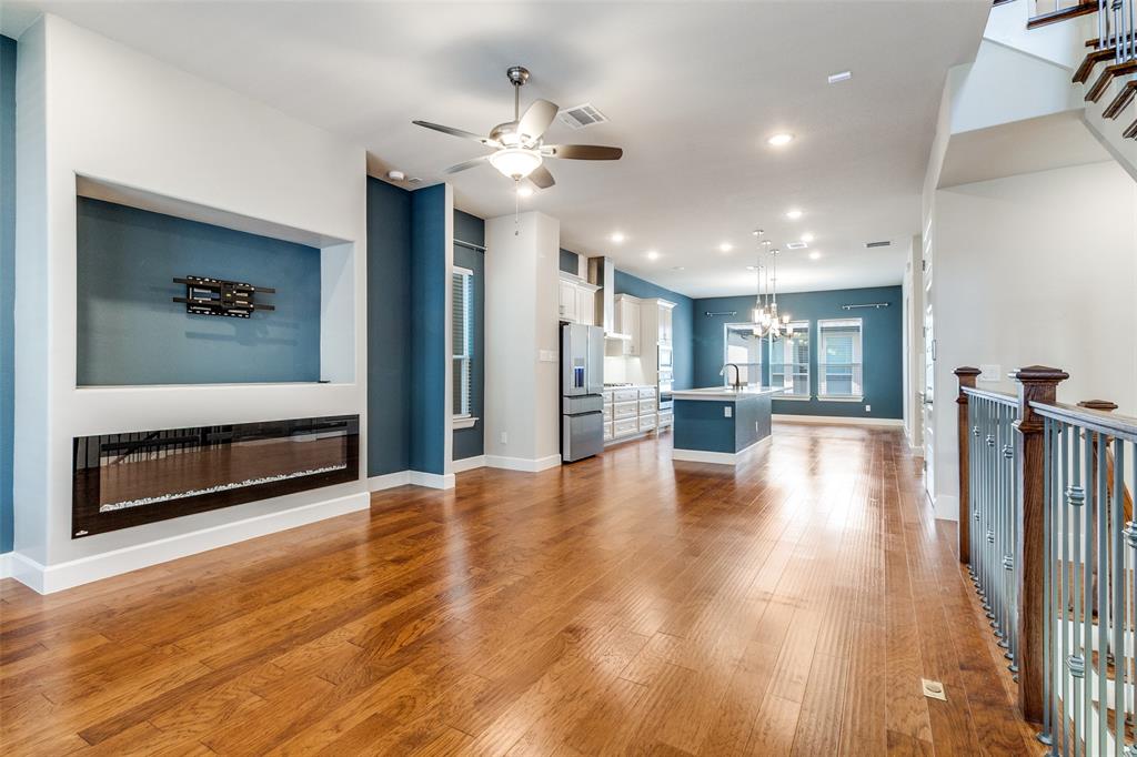 8218 Laflin Lane Dallas, TX 75231 - Photo 3 of 19 view from living space, through kitchen into dining area.